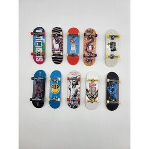 Lot Of 10 Tech Deck Skateboards Flip, Dway 18, Tony hawk, Revive Park